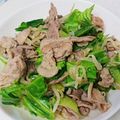 かぐら_'s cooksnap of when they made 風邪に負けない！ネギたっぷり肉野菜炒め.