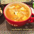 ♪のだめ♪'s cooksnap of when they made 韓国料理ー豆腐とアサリ入りのキムチスープ.