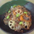 やあなり。's cooksnap of when they made 牛肉と蓮根の甘辛炒め.