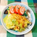 マーシ☆'s cooksnap of when they made スパイシー♢キャベツと玉葱の卵焼き.