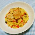 まあまま☆0403's cooksnap of when they made カレーピラフ 炊飯器で.