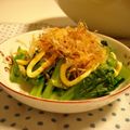 gomaneko's cooksnap of when they made かんたん一品⑤チンッ♪小松菜のおかかマヨ.