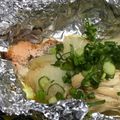 まり郎's cooksnap of when they made 鮭のホイル焼き.