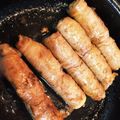 クックSHCHTZ☆'s cooksnap of when they made 竹輪チーズの豚肉巻き.