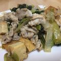 pMAOq0v0's cooksnap of when they made 厚揚げとチンゲン菜のピリ辛炒め.