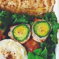 食い倒れ女子's cooksnap of when they made 【お弁当に】コロコロ芽キャベツの肉巻き.