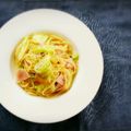 ＊ゆうこぽよよ＊'s cooksnap of when they made 簡単♡生ハムとキャベツのペペロンチーノ.