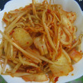 ゆずまんぼう's cooksnap of when they made もやしとえのきのキムチ炒め.