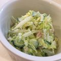あっさりヒメ's cooksnap of when they made 白菜ときゅうりとツナのサラダ.