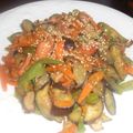 meぇtan's cooksnap of when they made ふだんごはん、なすニラピーマンの挽肉炒め.