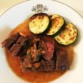 Sarah09's cooksnap of when they made 漬けて焼くだけ牛肉のフランクステーキ　フライパン ver..