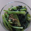 もりのりころ's cooksnap of when they made ターツァイの中華風お浸し.