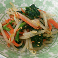 クック6DDPP8☆'s cooksnap of when they made ほうれんそうともやしの和風ナムル.
