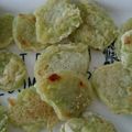♪あかいきのこ♪'s cooksnap of when they made そら豆のじゃがいもおやき.