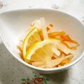 Haru Haru's cooksnap of when they made レモン二色なます◎娘に伝える母の味.