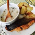クックYRWO7N☆'s cooksnap of when they made サーモンムニエルバターレモン醤油ソース.
