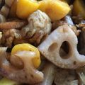 たぁこヨネ's cooksnap of when they made さつま芋と豚肉、胡桃の甘酢♪家族に好評♡.