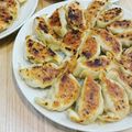 yunyapiro's cooksnap of when they made 餃子屋さんの皮まで手作りジューシー餃子♪.
