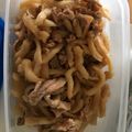 nekomimi♪'s cooksnap of when they made 切干大根と豚肉のコンソメ炒め煮.