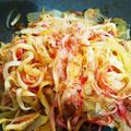 ひとびっちん's cooksnap of when they made お弁当に♪カニカマと玉ねぎのおかか炒め.