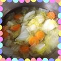 すまっぱーこんぶ's cooksnap of when they made 白菜と豚の春雨スープ.