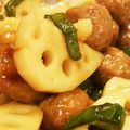 ♡まみはママ♡'s cooksnap of when they made 簡単だよ！蓮根と肉団子の照り焼き.