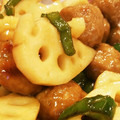 ♡まみはママ♡'s cooksnap of when they made 簡単だよ！蓮根と肉団子の照り焼き.
