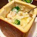 いぬころん's cooksnap of when they made お皿は食パン⁉簡単まるごと♡パングラタン.