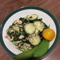 ごりあちゃん's cooksnap of when they made 超簡単☆サバ缶ときゅうりとわかめの和え物.