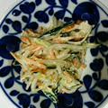 yuam28's cooksnap of when they made ちくわ.キュウリ.モヤシのゆずマヨ和え.
