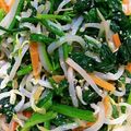 なつｽﾞキッチン's cooksnap of when they made ほうれんそうともやしの和風ナムル.