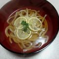 レモンとマンゴー's cooksnap of when they made 冷たいor温かい　レモンうどん.