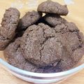 ひい◡̈♥︎'s cooksnap of when they made 簡単★焼きチョコ風★ココアクッキー.