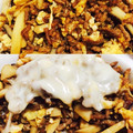 クック984LLF☆'s cooksnap of when they made エリンギ卵の挽肉炒め.