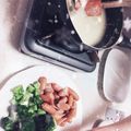 okoisjjj's cooksnap of when they made ☺子供も食べやすい簡単チーズフォンデュ☺.