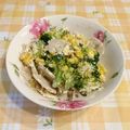 オレンジリング's cooksnap of when they made 蓮根とブロッコリーの和風ごまマヨサラダ.