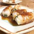 まじゅじゅ's cooksnap of when they made さっぱり長芋の豚肉シソ巻き★梅乗せ♪改訂.