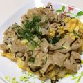 ジンベえちゃん's cooksnap of when they made 豚肉と塩昆布のオムレツ.