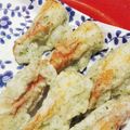 メダカの赤ちゃん's cooksnap of when they made ちくわの磯辺揚げinモッチー.