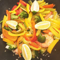 ayachan66's cooksnap of when they made 簡単ごちそう♪魚介がプリプリなパエリア♡.