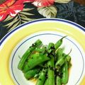 キョク's cooksnap of when they made めんつゆで♪インゲンの簡単ごま和え.