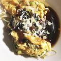 もんすけまま's cooksnap of when they made とん平焼き☆甘辛ガーリックソース.