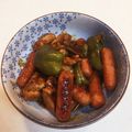 ちぃる's cooksnap of when they made 鶏肉とピーマンのケチャップ炒め♪お弁当に.