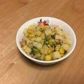 ♡りっくんママ♡'s cooksnap of when they made ポテトとコーンのホットサラダ☆バター醤油.