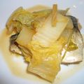 のんちゃん亭's cooksnap of when they made 鯖と白菜のショウガ煮で体ポカポカ.