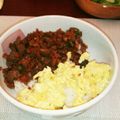 ぽーき's cooksnap of when they made ☆簡単･冷めてもOK☆合挽肉のそぼろ丼.