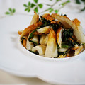 モコリンママ's cooksnap of when they made ちくわとエゴマ葉の＊チーズ炒め.