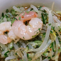 りんごのほっぺ♡'s cooksnap of when they made 海老ともやしのタイ風サラダ.