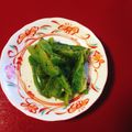yesmama's cooksnap of when they made ピーマンの赤しそ和え.