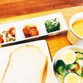ささなお's cooksnap of when they made 菜の花の茹で上げサラダ♥.